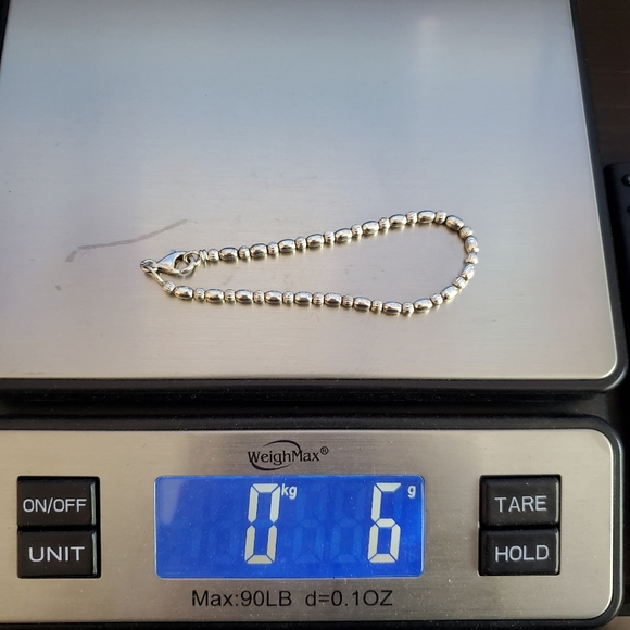 Sterling Round and Oval Bead Bracelet - Picture 16 of 16